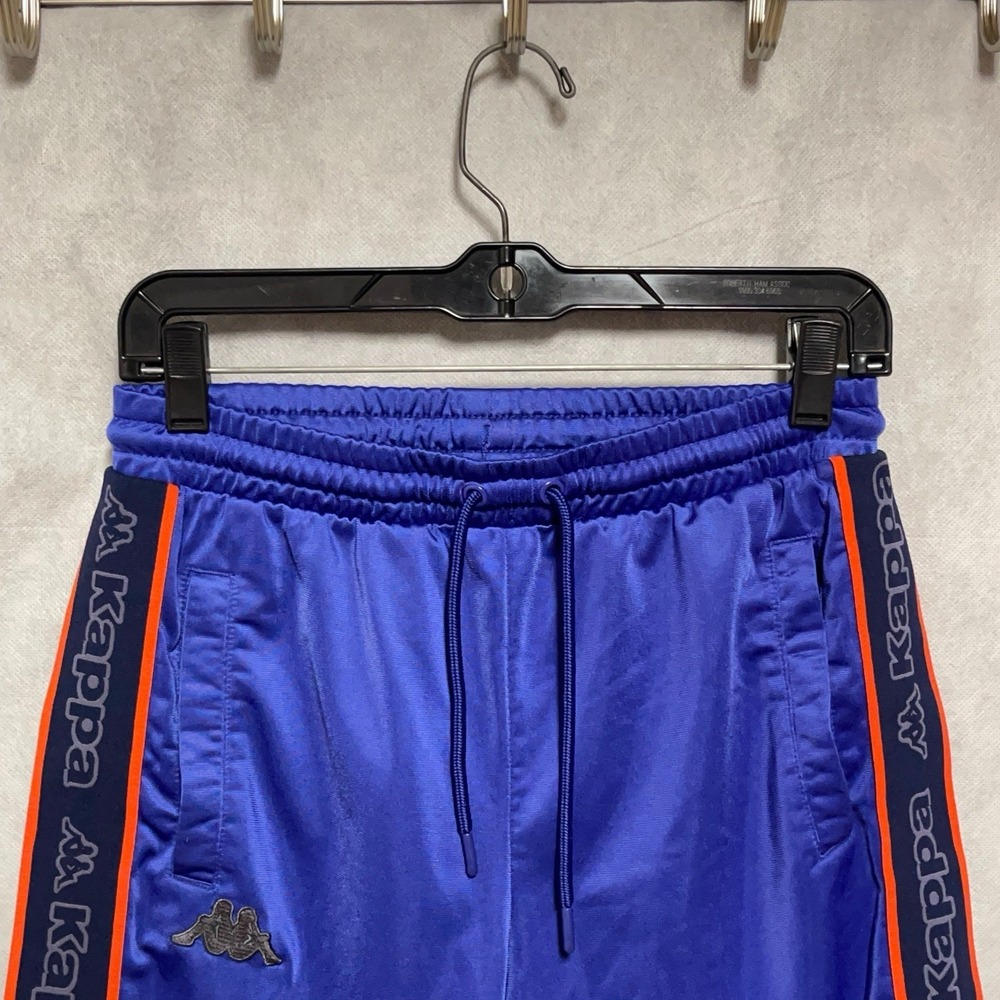 Kappa Shorts Men S Purple Iconic Athletic Track Training Drawstring Performance